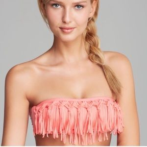 L*Space Dotty Knotted Fringe Bikini